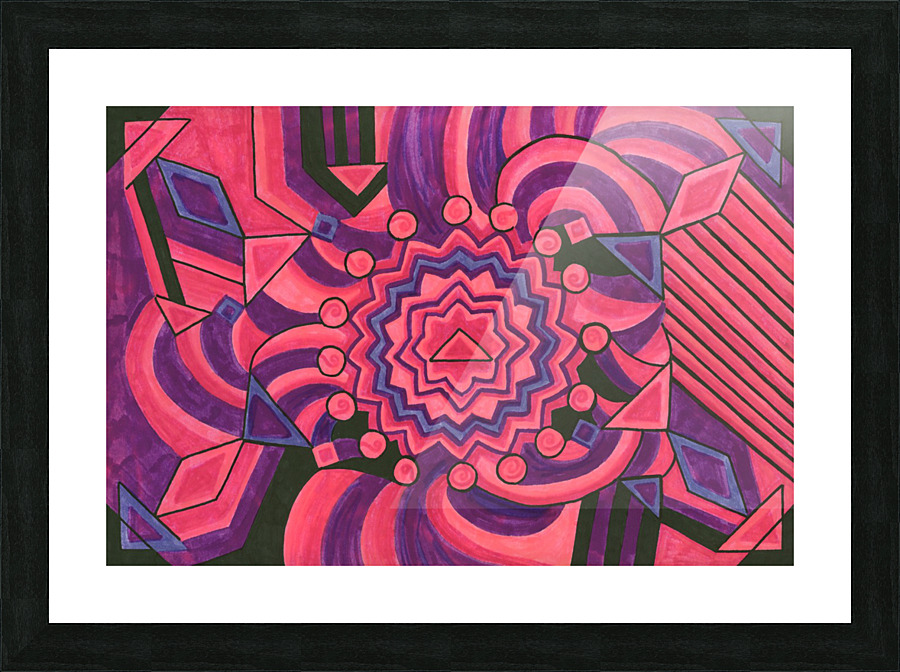 Lotus Melody  Picture Frame print