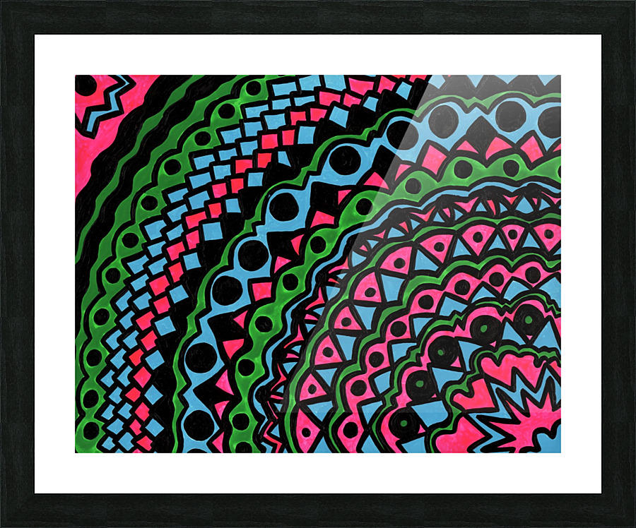 Endless Lotus 1 Picture Frame print