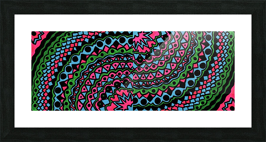 Endless Lotus 2  Picture Frame print