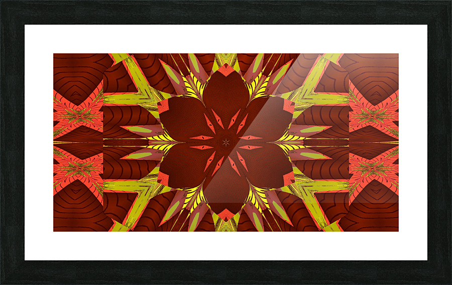 Plastic Lotus 1 Picture Frame print