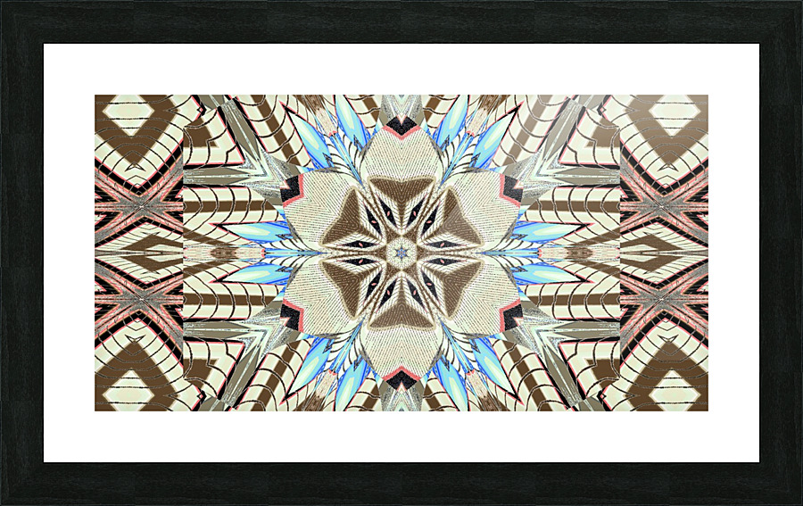 Plastic Lotus 11 Picture Frame print