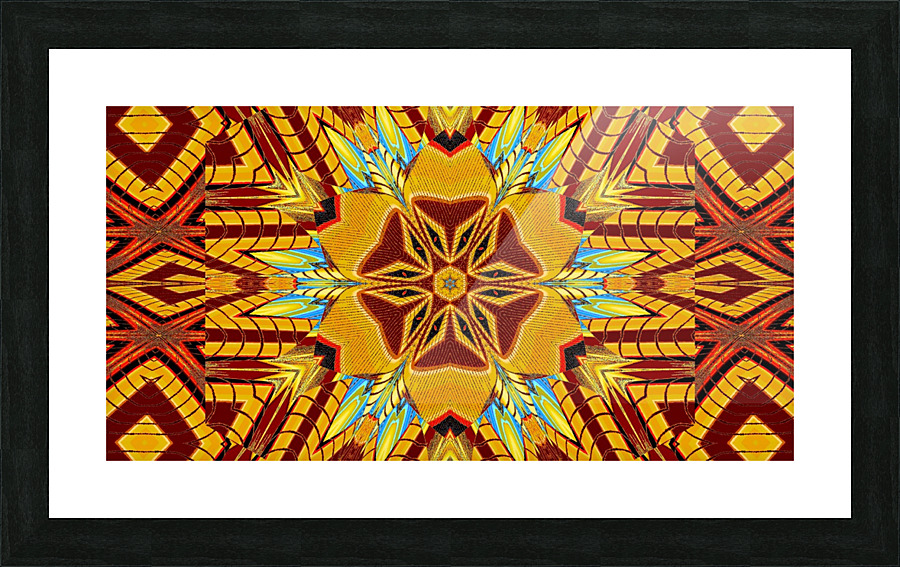 Plastic Lotus 12 Picture Frame print