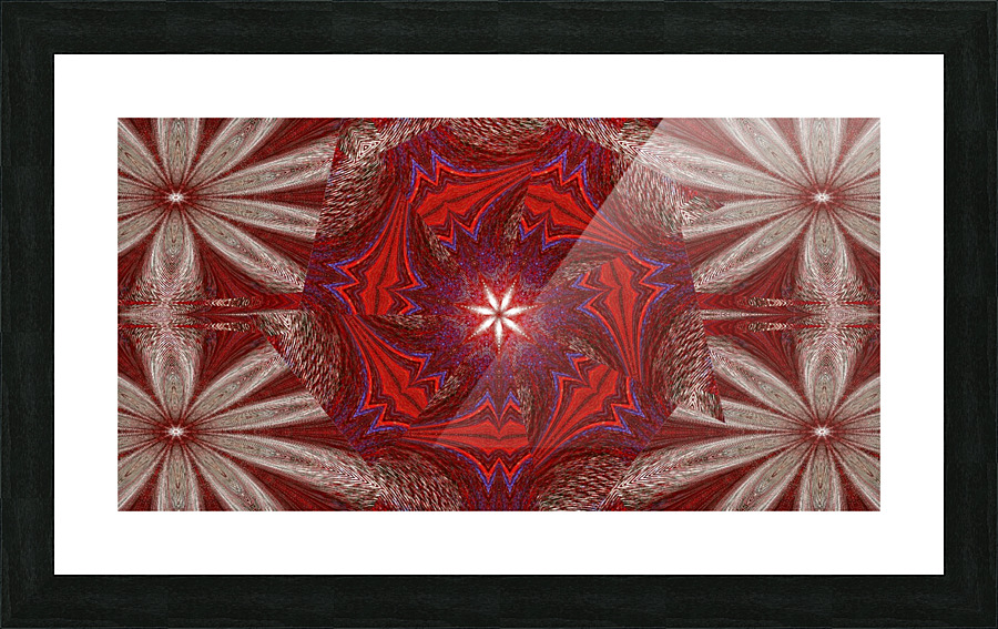 White Lotus 1 Picture Frame print