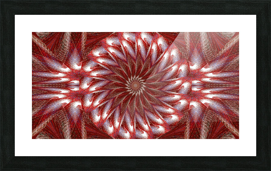 White Lotus 14 Picture Frame print