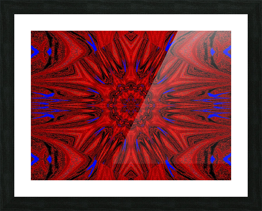 Reflected Lotus 1 Picture Frame print