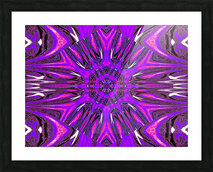 Reflected Lotus 5 Picture Frame print