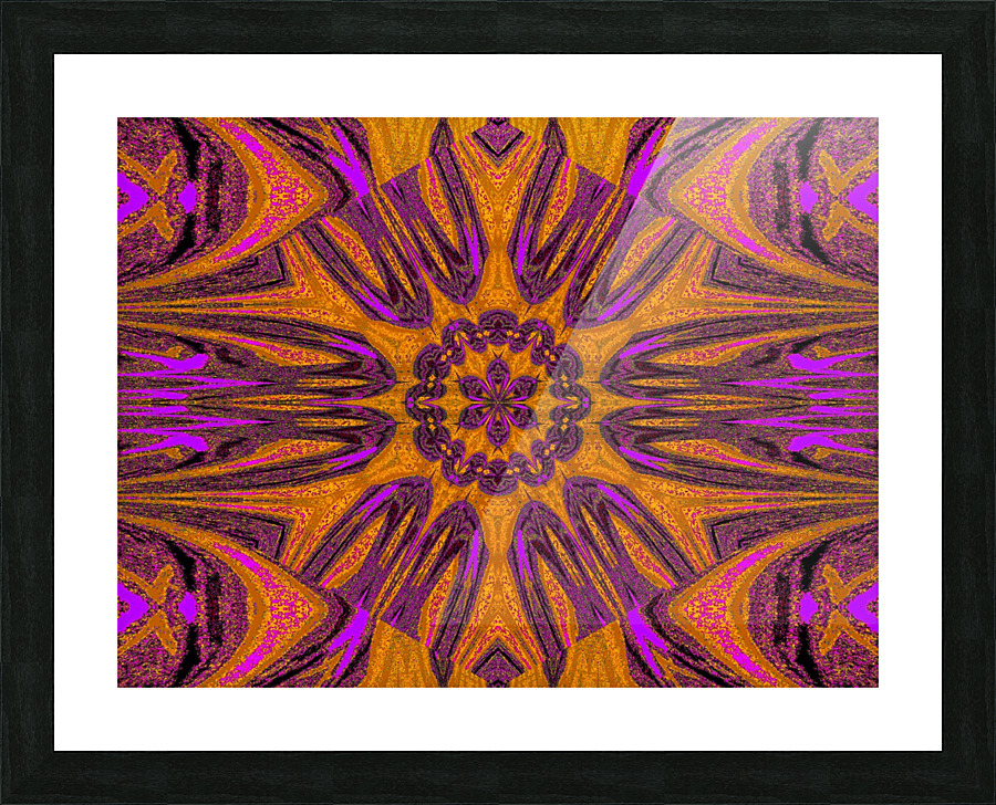 Reflected Lotus 6 Picture Frame print