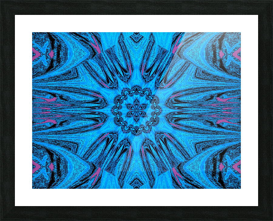 Reflected Lotus 12 Picture Frame print