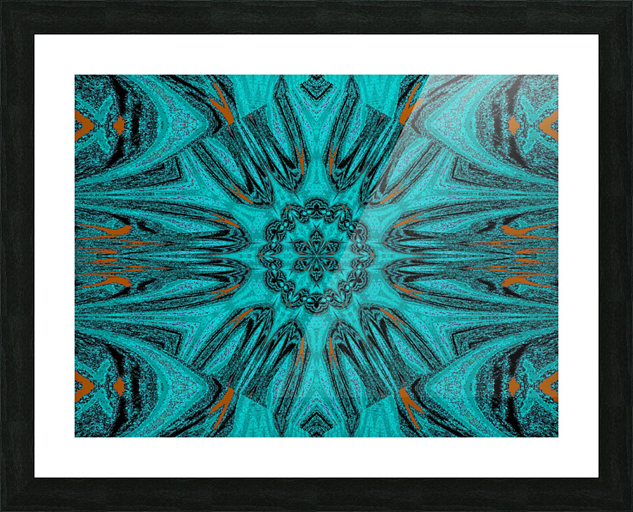 Reflected Lotus 14 Picture Frame print
