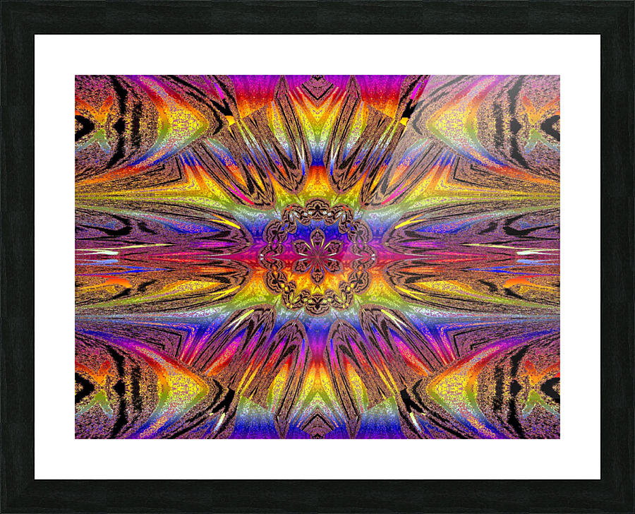 Reflected Lotus 15 Picture Frame print