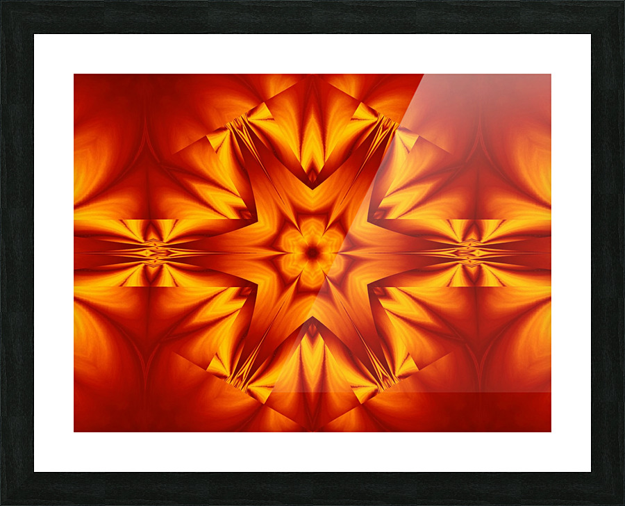 Fire Flowers 128 Picture Frame print