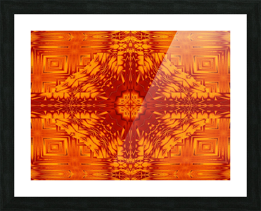Fire Flowers 139 Picture Frame print