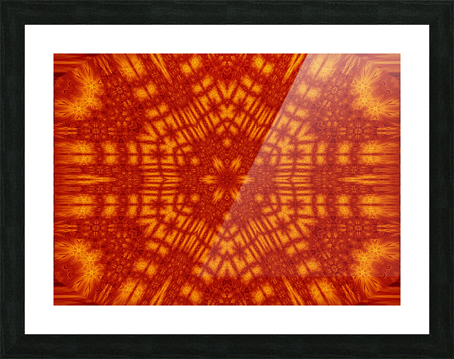 Fire Flowers 146 Picture Frame print