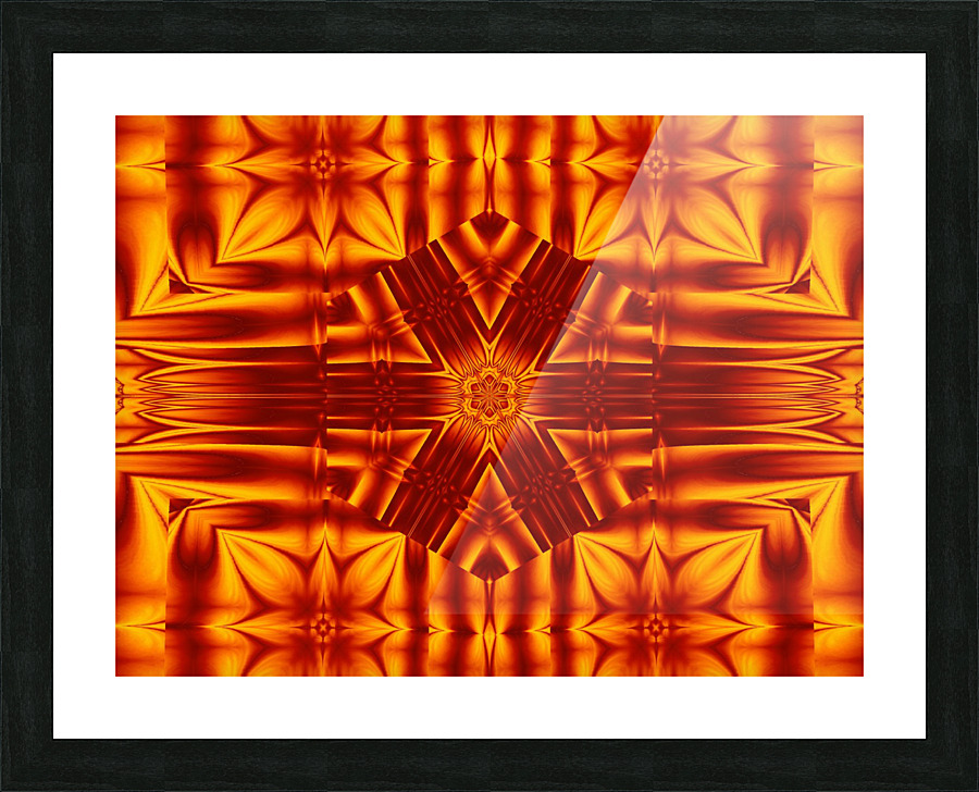 Fire Flowers 148 Picture Frame print