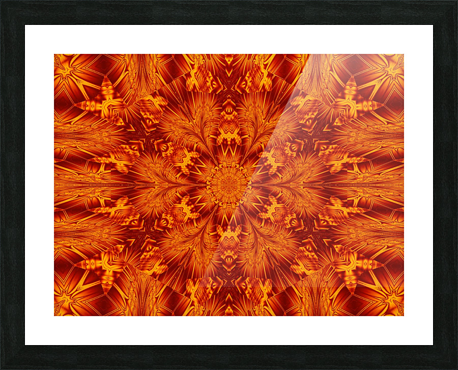 Fire Flowers 149 Picture Frame print