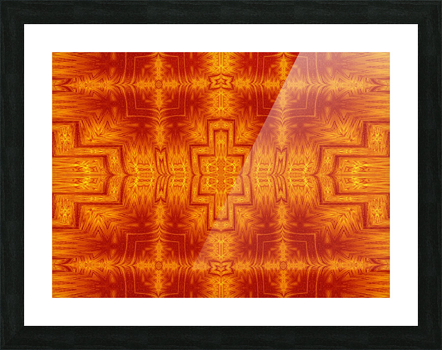 Fire Flowers 160 Picture Frame print