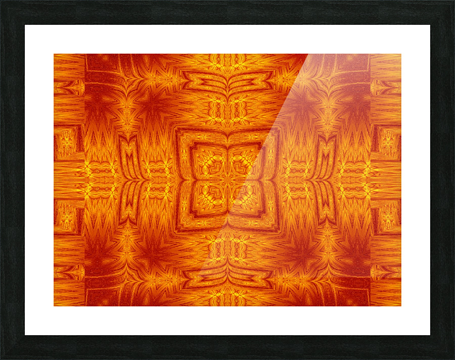Fire Flowers 161 Picture Frame print