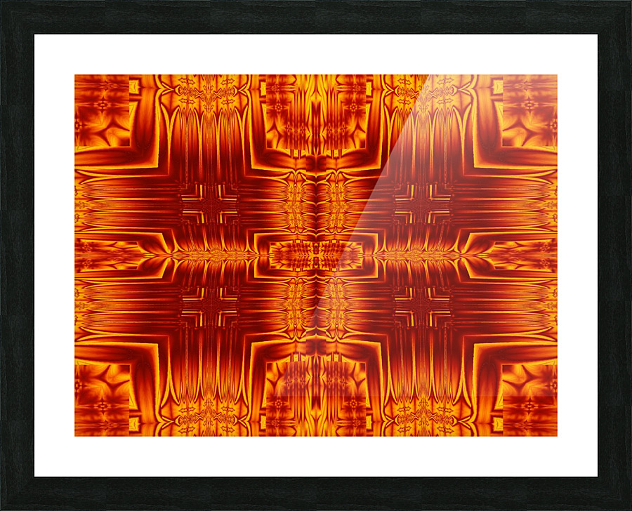 Fire Flowers 168 Picture Frame print