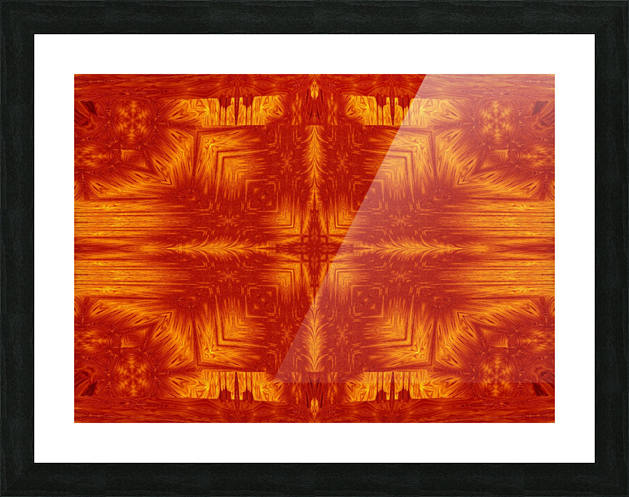 Fire Flowers 180 Picture Frame print
