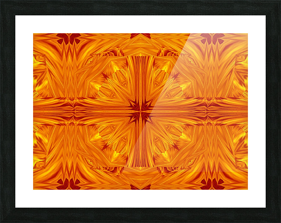 Fire Flowers 200 Picture Frame print