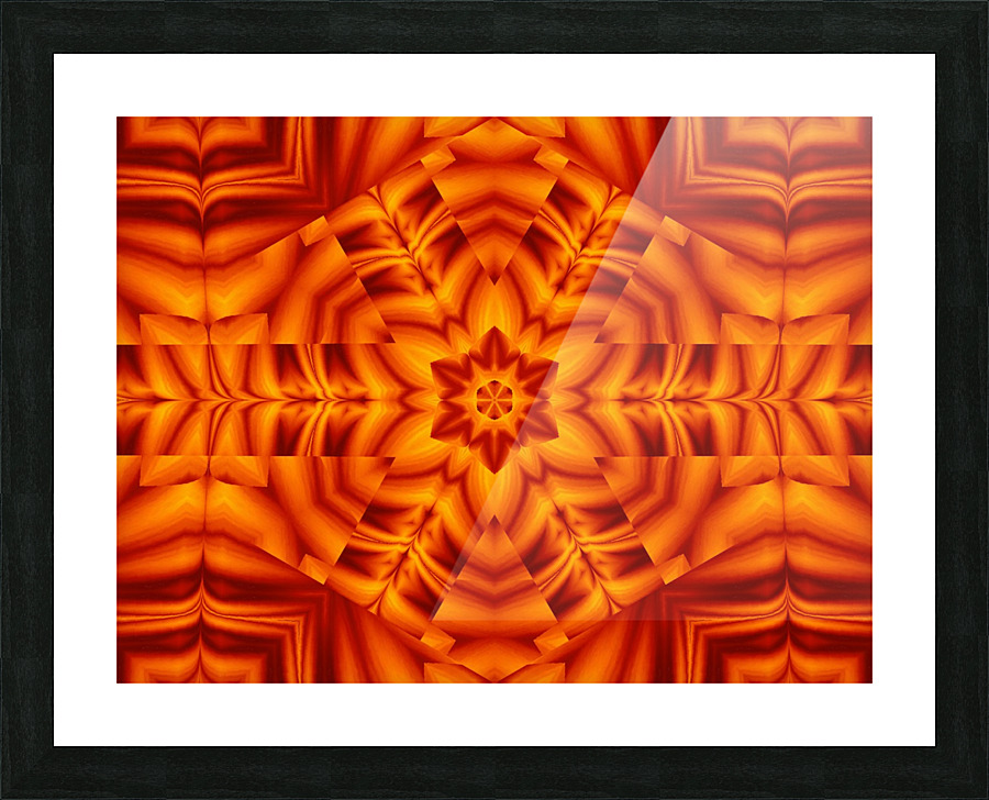 Fire Flowers 237 Picture Frame print