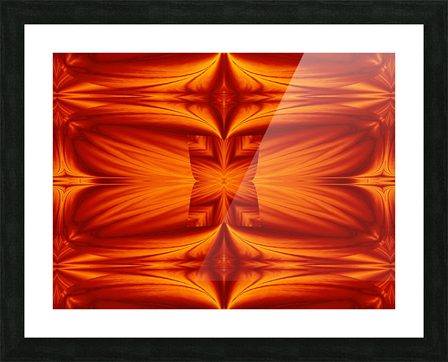 Fire Flowers 250 Picture Frame print