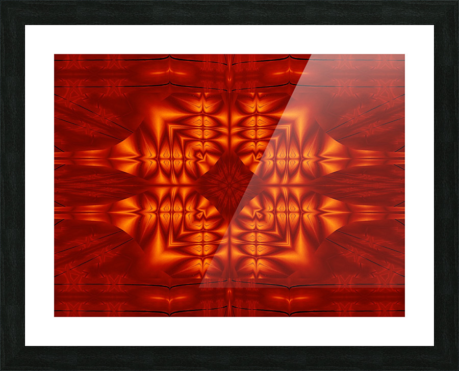 Fire Flowers 280 Picture Frame print