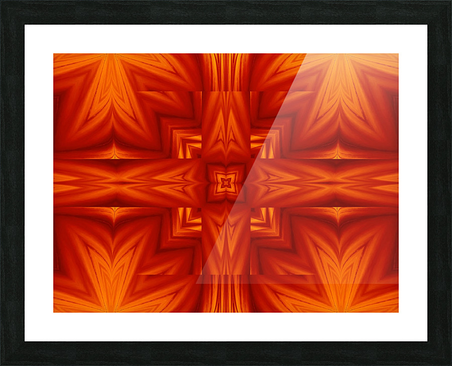 Fire Flowers 285 Picture Frame print