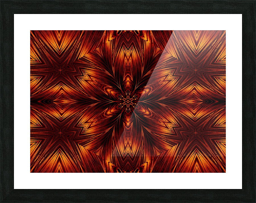 Eternal Flame Flowers 100 Picture Frame print