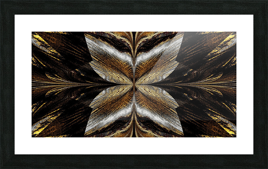 Winter Butterfly Picture Frame print