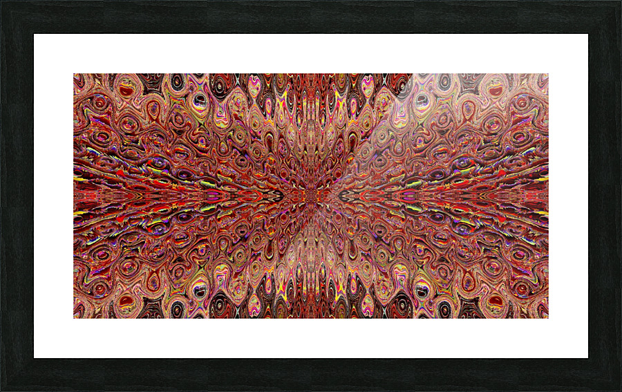 Crystal Butterfly Picture Frame print