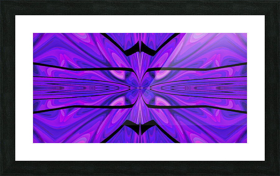 Butterfly Aura Picture Frame print