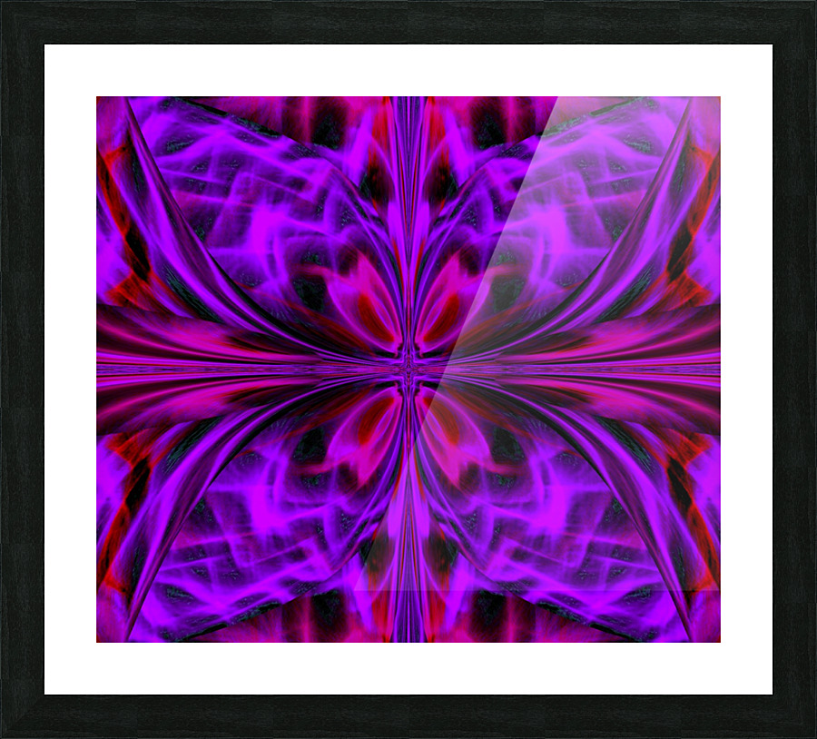 Flame Butterfly 2 Picture Frame print