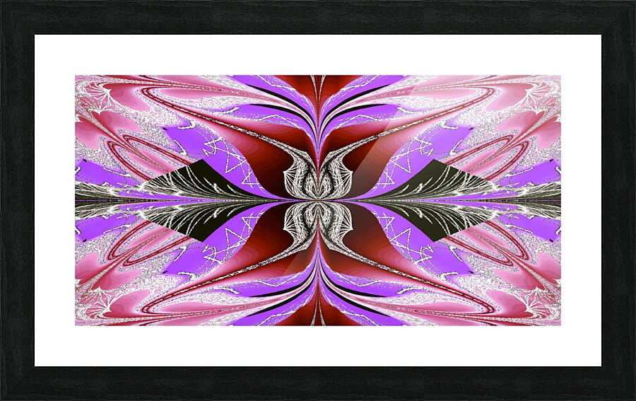 Dancing Butterfly In Wind Picture Frame print