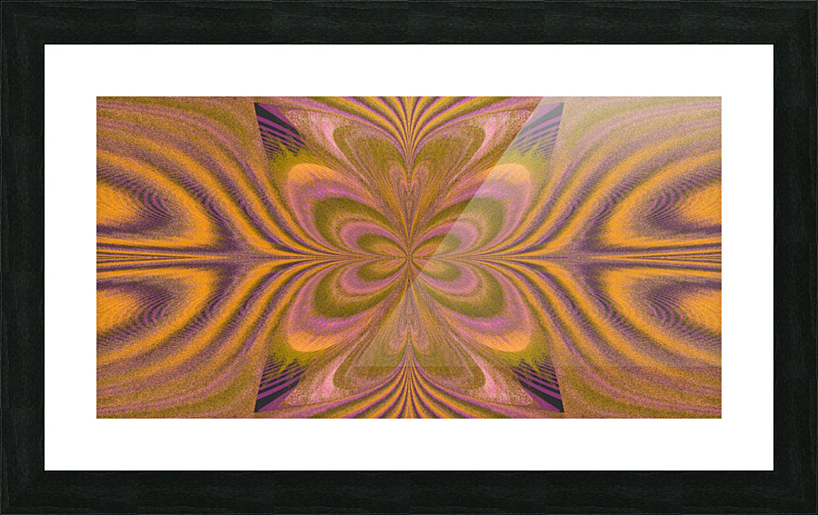 Disco Butterfly 3 Picture Frame print