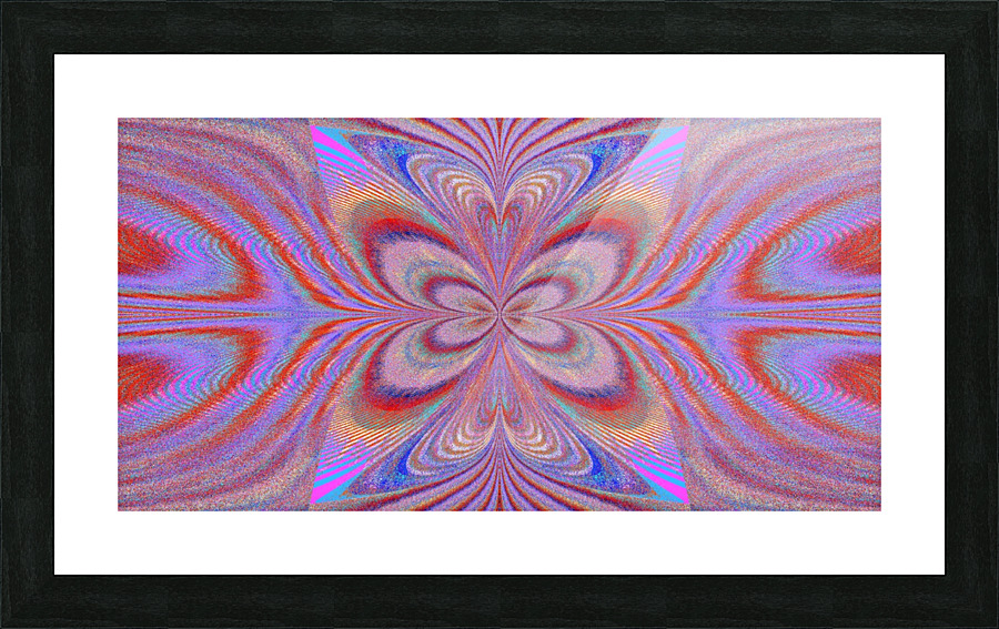 Disco Butterfly 8 Picture Frame print