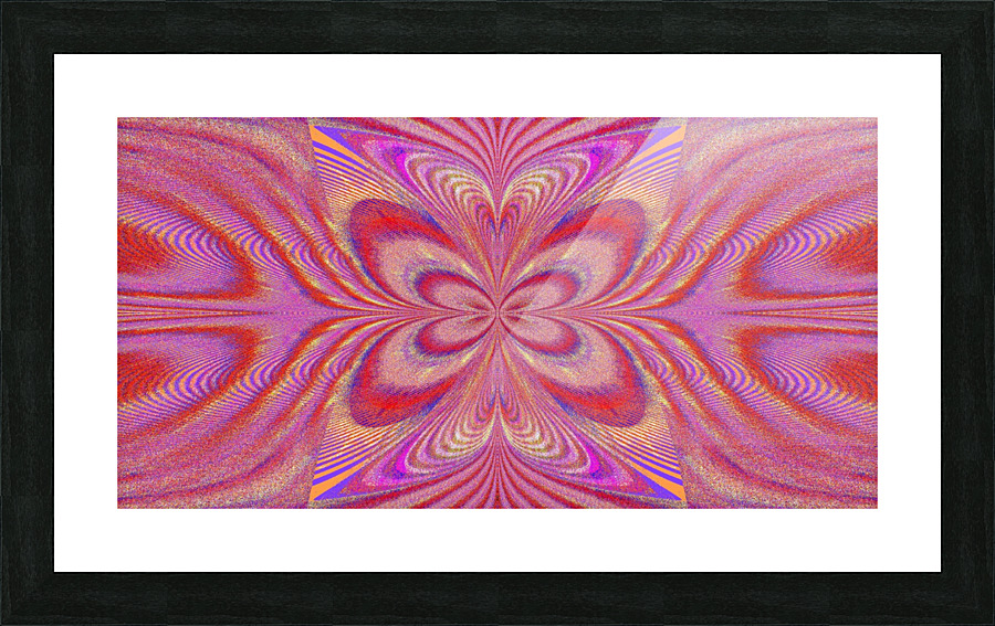 Disco Butterfly 9 Picture Frame print