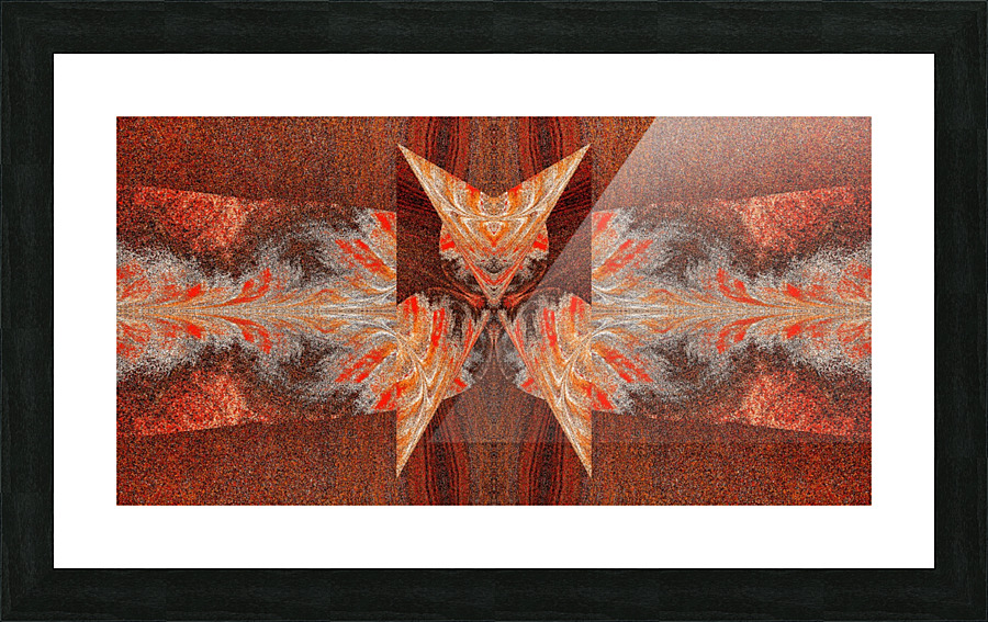 Strange Butterfly 9 Picture Frame print
