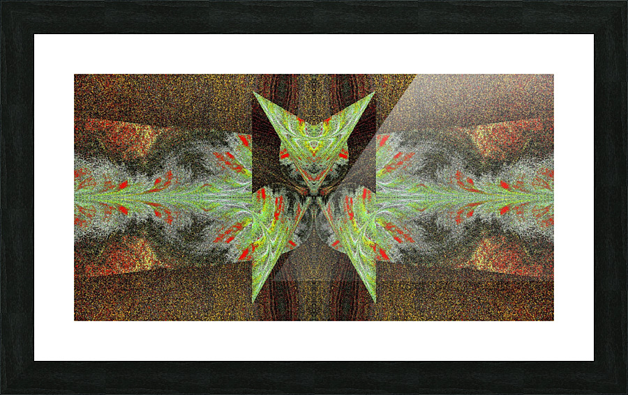 Strange Butterfly 13 Picture Frame print