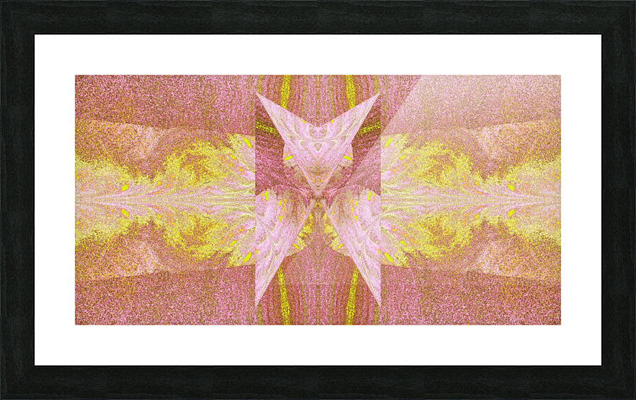 Strange Butterfly 40 Picture Frame print