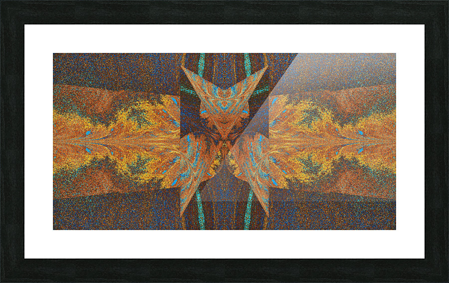 Strange Butterfly 44 Picture Frame print