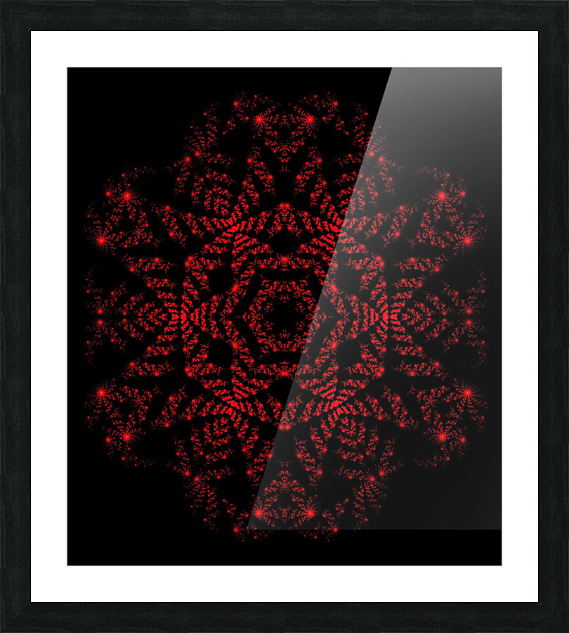 Wolf Dreamcatcher 2 Picture Frame print