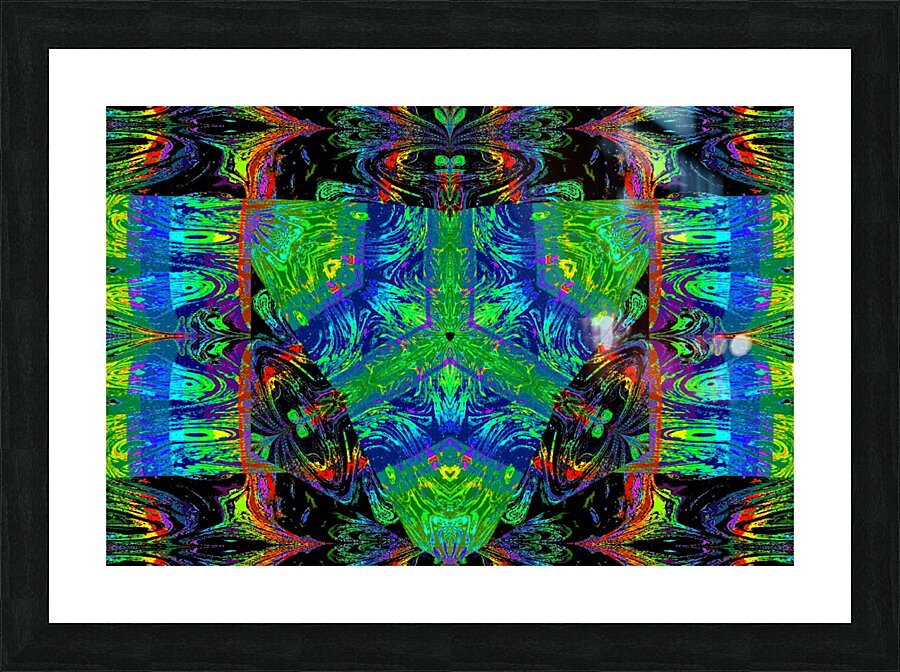 Hippy Light  Picture Frame print