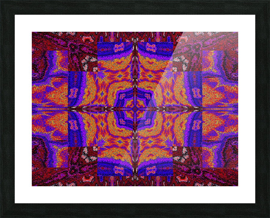 Arrow Sun Tapestry Picture Frame print