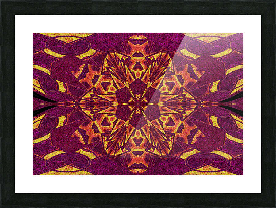Arrow Flower  Picture Frame print