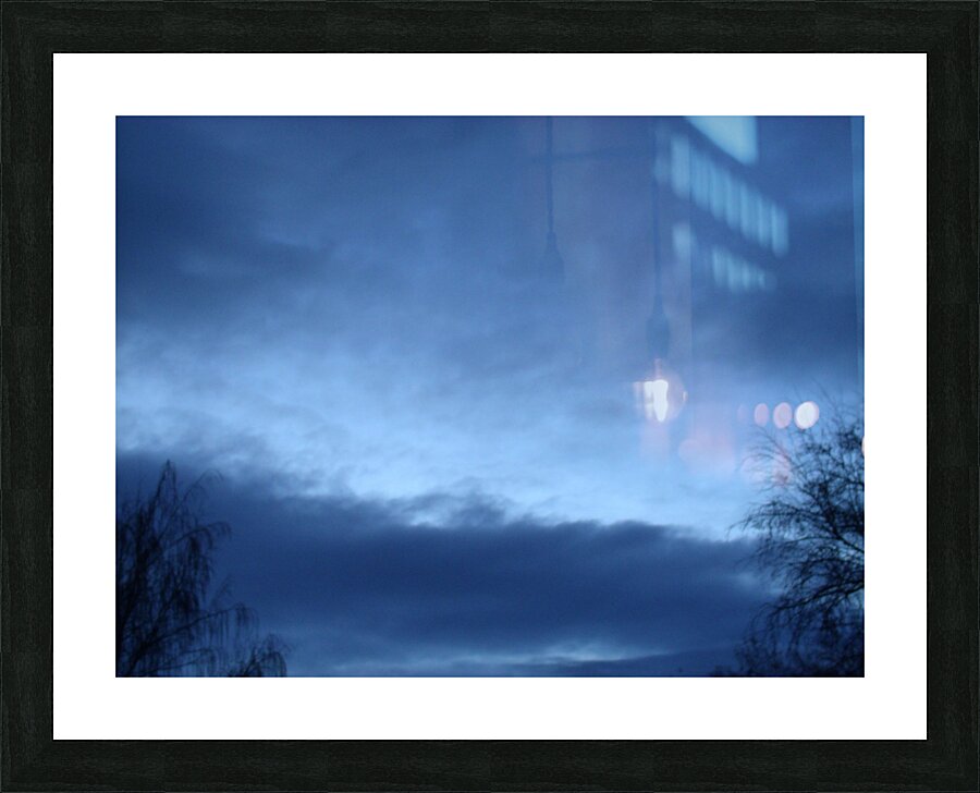 Sky in Blue  Picture Frame print