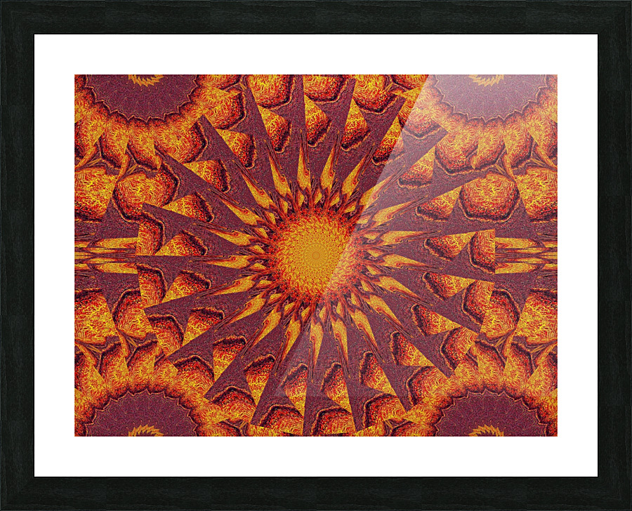 Desert Sunshine 25 Picture Frame print