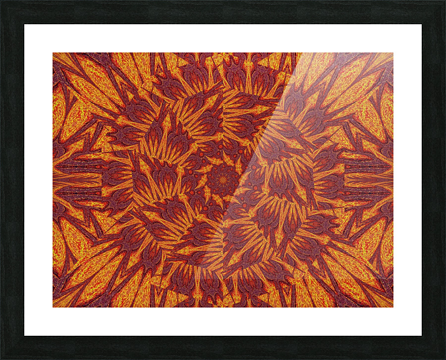 Desert Sunshine 95 Picture Frame print
