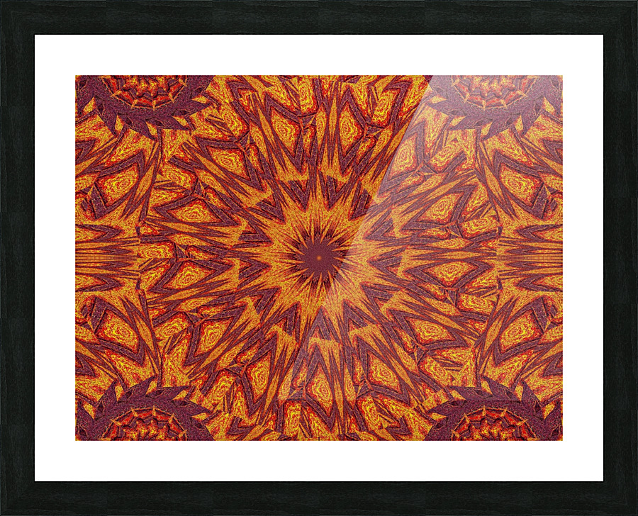 Desert Sunshine 102 Picture Frame print