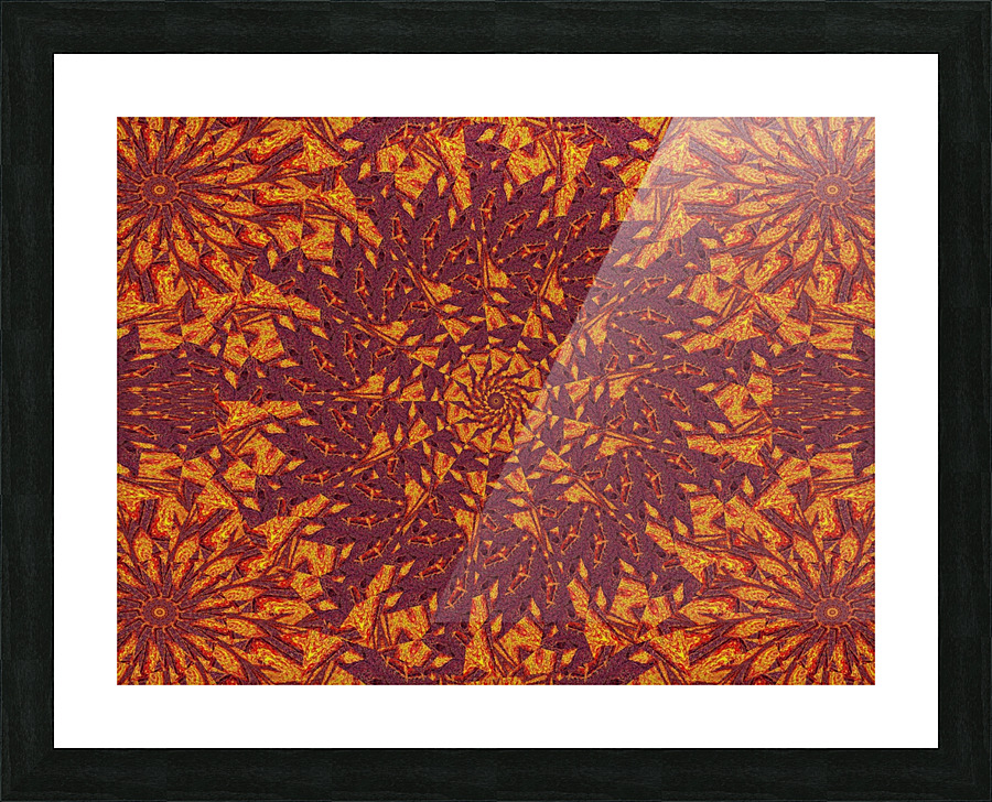 Desert Sunshine 107 Picture Frame print